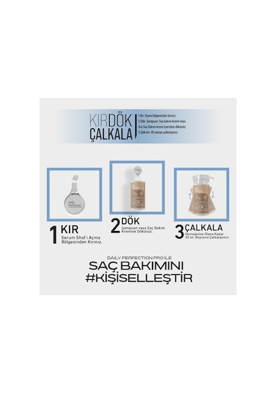 Daily Perfection Provitamin Shot No:4 Kepek Önleyici Serum 2 x 6 ML