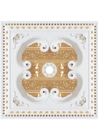 Decogold Kare 60 60 Beyaz Altın Saray Tavan