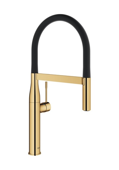 Grohe Essence Cool Sunrise Eviye Bataryası Altın - Siyah