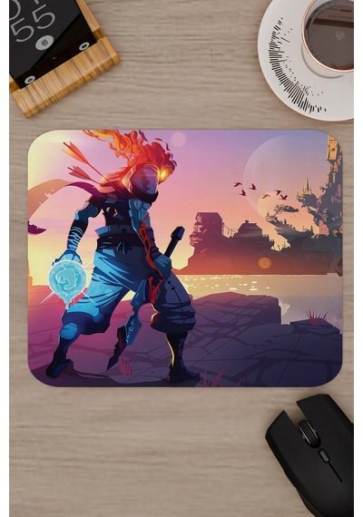 Dead Cells Kaymaz Dikişli Kauçuk Oyuncu Mousepad V1 - 22x18 Gaming Mouse Pad Fare Altlığı