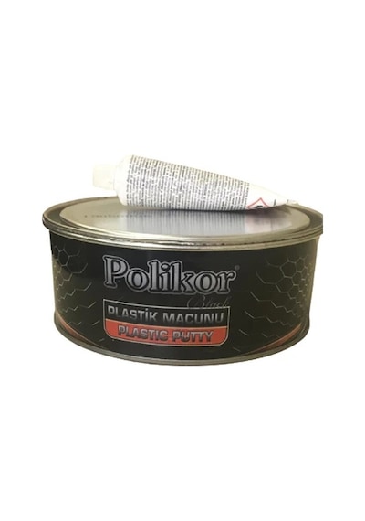 Polikor Plastik Macun Siyah 800 Gr