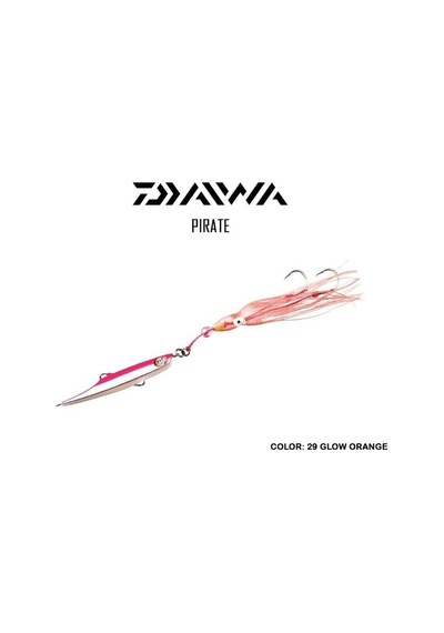 Daiwa Jig Pirates 200gr. Glow Orange Suni Yem