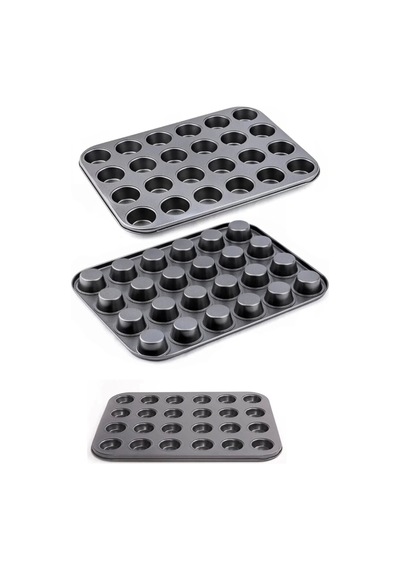 Teflon Muffin Kalıbı Kek Kalıbı 24 Lü