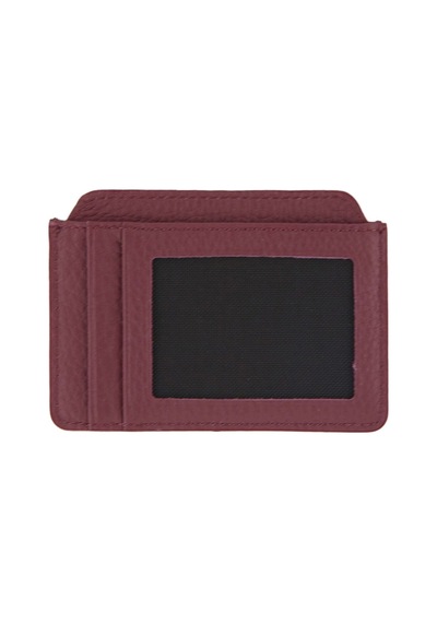 Hakiki Deri Erkek Kartlık 1114 Bordo Çok Renkli