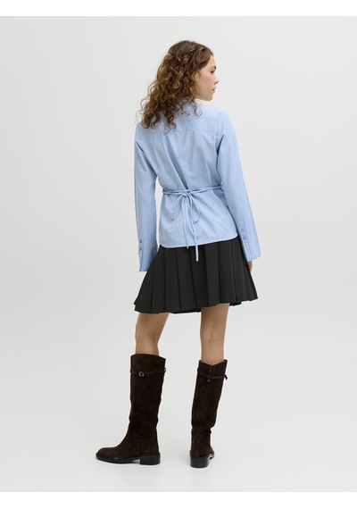 Jack & Jones Kadin Pileli Mini Boy Etek - Sofia - 12287874 Siyah