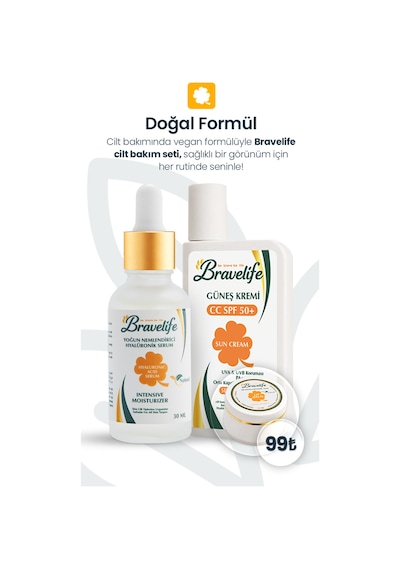 Yoğun Nemlendirici Aloe Vera Aydınlatıcı Eşitleyici Panthenol B5 Vitamin Hyaluronic Asit-güneş Kremi