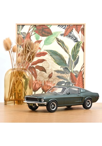 Norev 122702 1/12 Ford Mustang Fastback 1968 Satin Green Metallic