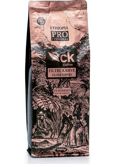 Ethiopia Pro Öğütülmüş Filtre Kahve 1000 G Öğütülmüş