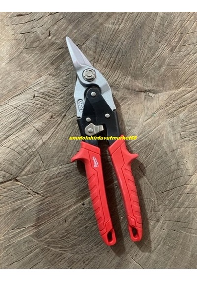 Milwaukee Cobalt Çelik Sac Makası Sol Köşebent Makası Kaportacı Makası 260mm 2v