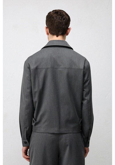 Antioch Relaxed Fit Baharlık Erkek Mont Gri