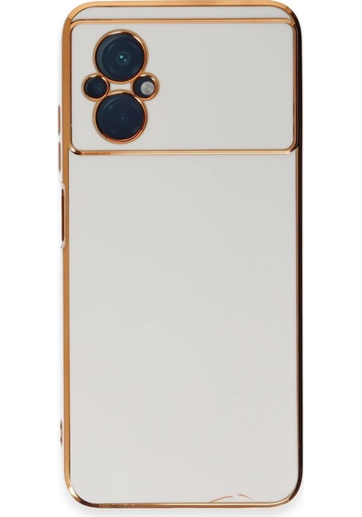 Uryport Xiaomi Poco M5 Kılıf Volet Silikon - Beyaz