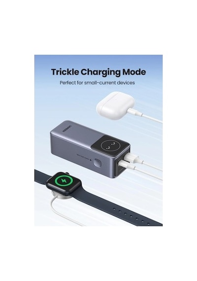 Ugreen Nexode Pro 12.000 Mah 100w Hızlı Şarj Powerbank Gri Renkli 1xusb-c, 1xusb-a, 30.000 Mah