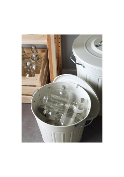 Ikea Knodd Çöp Kutusu 16 Lt Beyaz