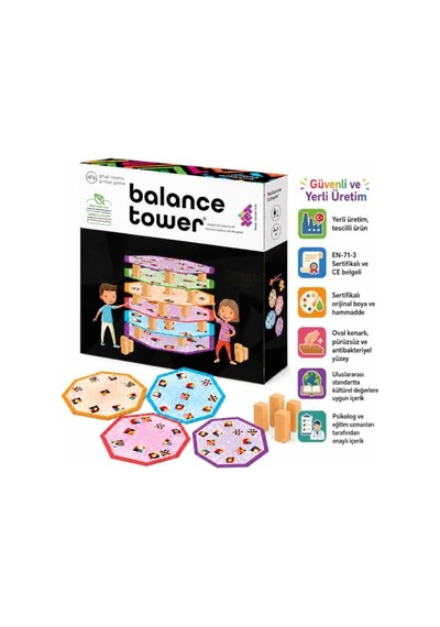 Balance Tower Ve Akıl Oyunu 4+ Yaş 2+ Oyuncu Genel
