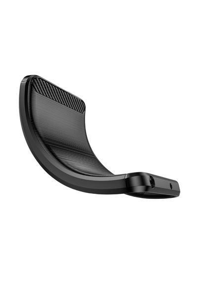 Microcase Google Pixel 10a İle Uyumlu Brushed Carbon Fiber Silikon Kılıf - Siyah Al3332