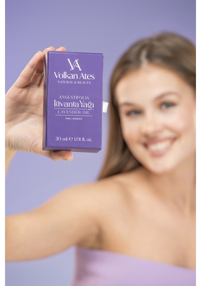Volkan Ates Natural & Beauty Lavandula Angustifolia Saf Lavanta Yağı Sprey 30 Ml