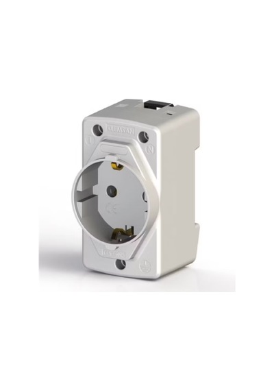 Klemsan 670100 Pap T Pano Prizi Topraklı 6 Ad 670100