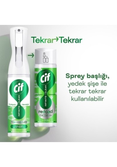 Misket Limonu İle Doğal Probiyotikli Yüzey Temizleyici 508 Yeşil