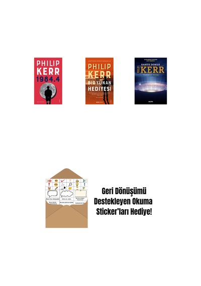1984.4 + Bir Yunan Hediyesi + Sahte Dokuz + Okuma Sticker'ları