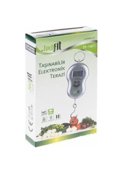 Techfit Tf-1401 Dijital El Kantarı 50 Kg Kapasiteli Terazi