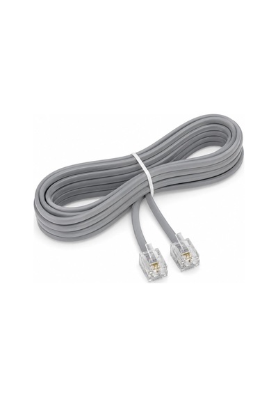 Primex Px-kkt20 2cx0.10mmx7 20 Metre Adsl Rj11 Telefon Kablosu Gri, Adsl, Vdsl 2 Canlı Kablo Sku: Zeusb0g4rn954s