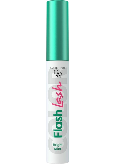Golden Rose Flash Lash Colered Mascara 01 Bright Mint