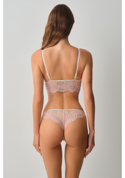 Suwen Clara Dantelli Brazilian String Külot Wsl10210189995 Renkli Desenli
