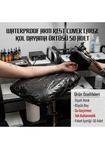 Waterproof Arm Rest Cover Large Kol Dayama Örtüsü 50 Adet