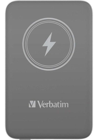 Verbatim MCP-10GY 10000 mAhUSB-C 15 W Manyetik Powerbank Gri
