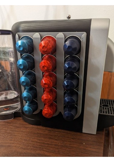 Nespresso Uyumlu Kapsül Tutucu - Nardo Gri