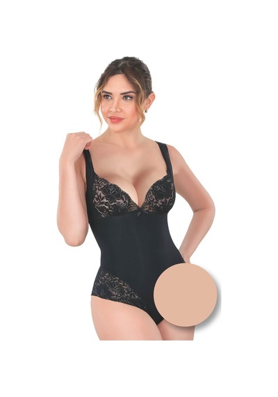 Findit Ten Dantelli Agraflı Body Korse