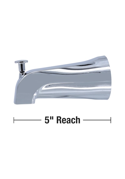 Danco, Inc. 12,7 Cm Küvet Ağzı Ön Yönlendiricili Krom Altın