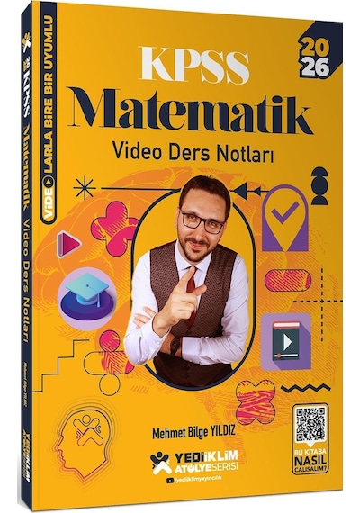 Yediiklim Yayınları 2026 Kpss Atölye Serisi Genel Yetenek Matematik Video Ders Notları