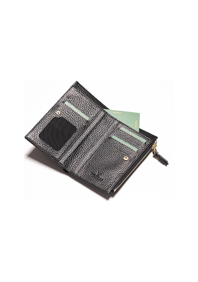 Black Cüzdan & Kartlık Kadın 2804 Vergelio Flother Wallet Card Holder Siyah