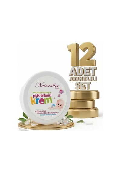 Naturalive Doğal Pişik Kremi 12x50 Gr