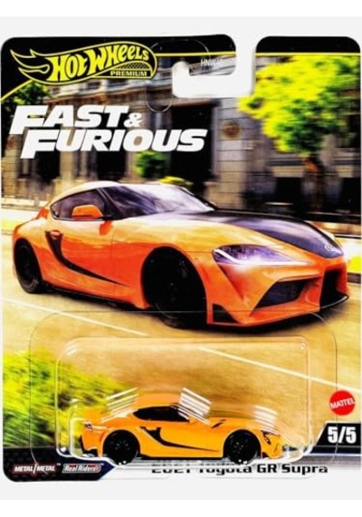 Hot Wheels Fast-furious Premium Araba 2021 Toyota Gr Supra Hnw46 - Jbm00