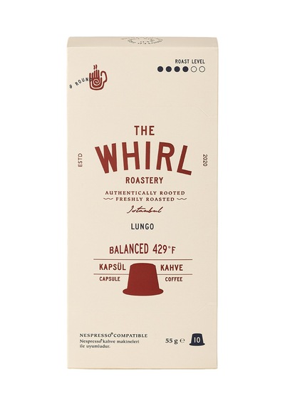 The Whirl Lungo Espresso Kapsül Kahve 10'lu 55 G - 4 Adet Tarı