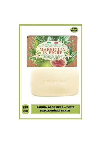 Nesti Dante Sabun Marsiglia in Fiore İncir Ve Aloe Vera Vegan Bakım 125 G
