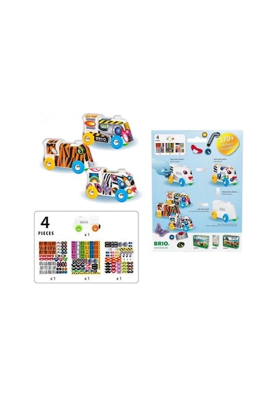 Mey İthalat Sticker Yapıştırmalı Tren 33979