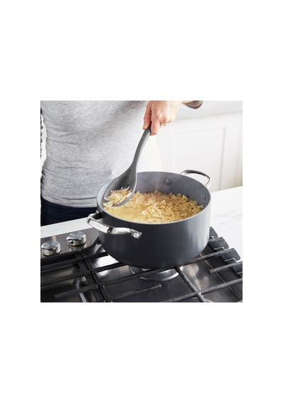 Greenpan Silikon Delikli Kaşık Gri Platinum Silicone Bpa Gibi Zararlı Kimyasallar İçermez 200