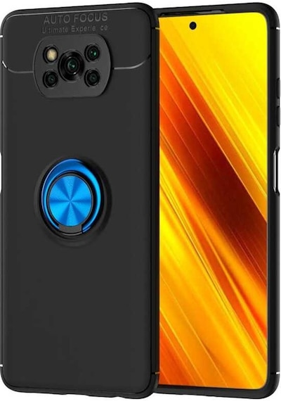 Xiaomi Poco X3 Kilif Yüzüklü Magnetli Ravel Case 360697610