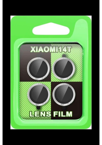 Mi 14t Raze Metal Kamera Lens - Gümüş Diğer
