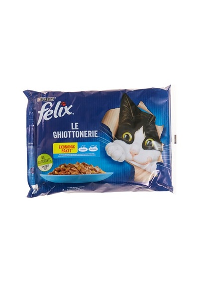 Felıx Eko Yaş Kedi Maması 4'lü 85 G Balıklı 7'li Paket