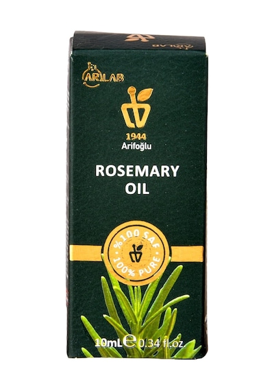 Arifoğlu Biberiye Yağı 10ml%100 Saf Yağ Arlab Saç Bakımı Ve Saç Güçlendirici Etki İçin / Arifoğlu Rosem