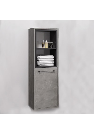 Denko Latte 35 Cm Mdf Retro Gümüş Banyo Boy Dolabı Gümüş Denko Latte 35 Cm Mdf Retro Gümüş Banyo Boy Dolabı Gümüş