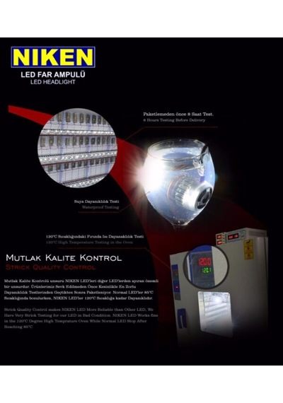 Niken Alfa Romeo Giulietta Araca Özel Sis Farı Led Xenon Ampül
