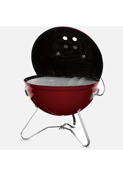 Weber Smokey Joe Premium Crimson Kırmızı 37 Cm Kömürlü Mangal 1123004