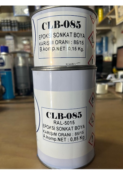 Çelebi Marin Epoksi Boya Ral5015 Mavi 1 Kg