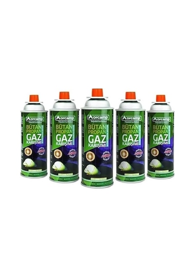 Orcamp Uyumlu Kts-227 Model Gaz Kartuşu 227 Gr 5' Adetli Set Diğer