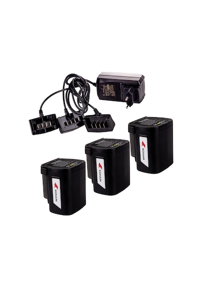 Koham Akü Kit 3x2.5ah+şarj Cihazı Kh-tp30,kh-tp35,kh-s40